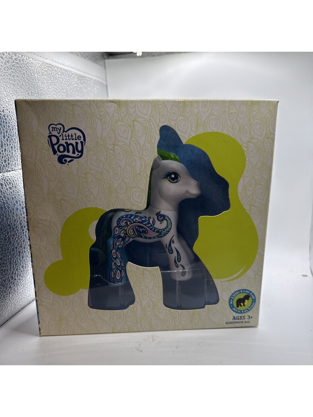 2009 G3 My Little Pony Peacock Art MLP Fair Exclusive MIB Hasbro MLP G3